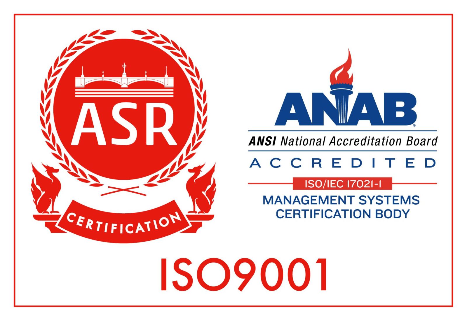 ISO9001 登録マーク